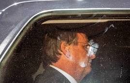 Bolsonaro ventana coche