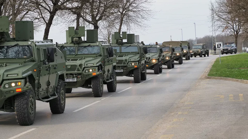 Comitiva militar España