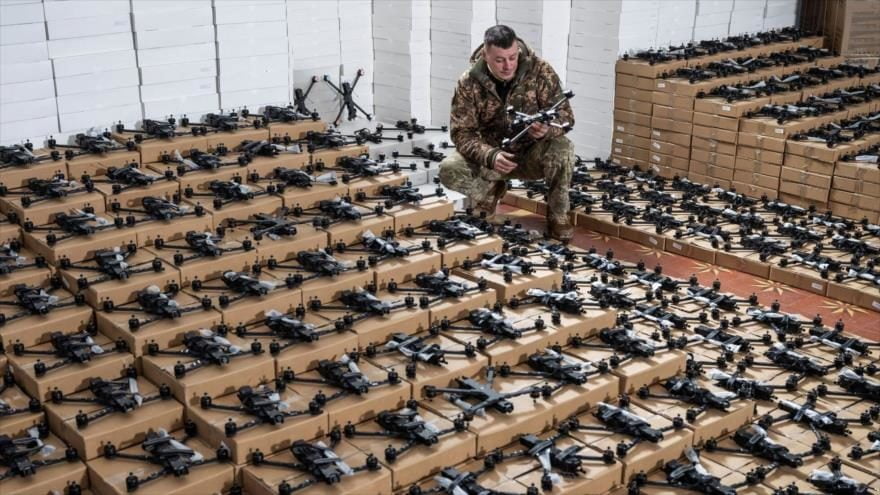 Drones empaquetados