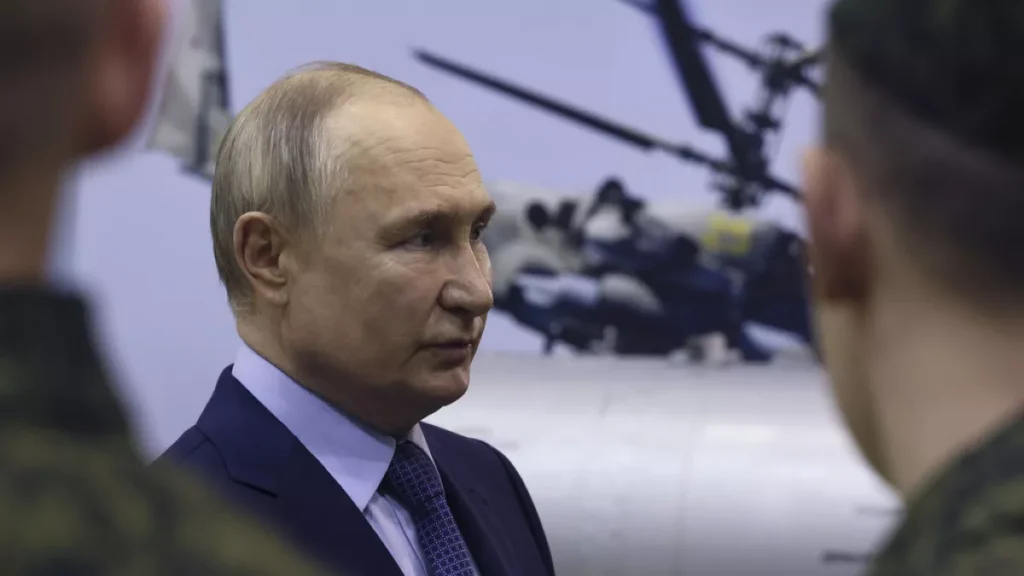 Putin fondo helicoptero