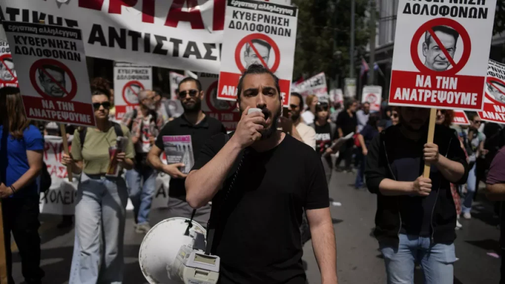 Activista megafono