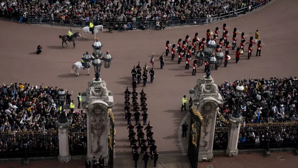 Cambio de Guardia franco-britanica
