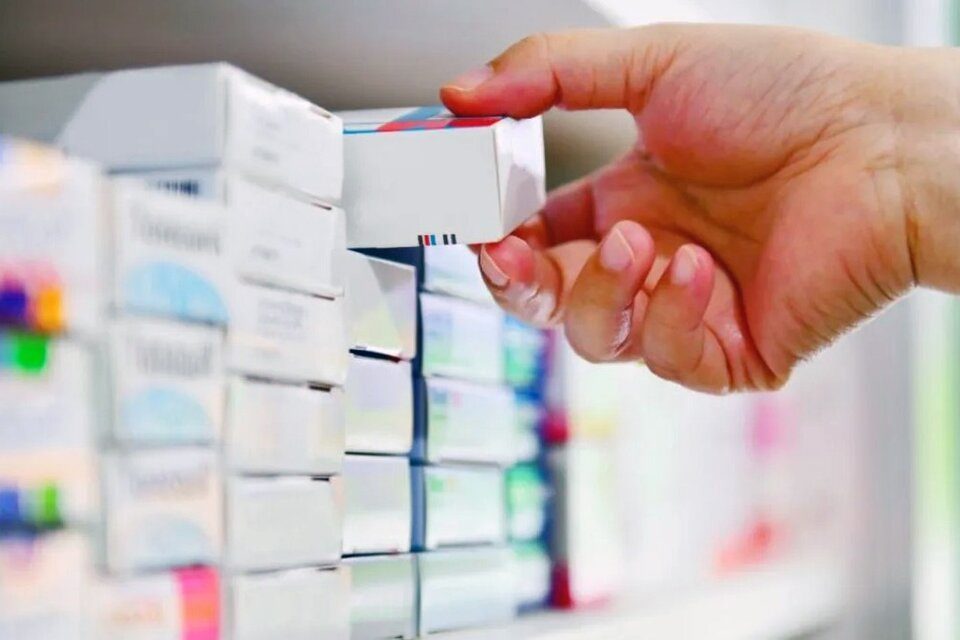 Coge medicamento