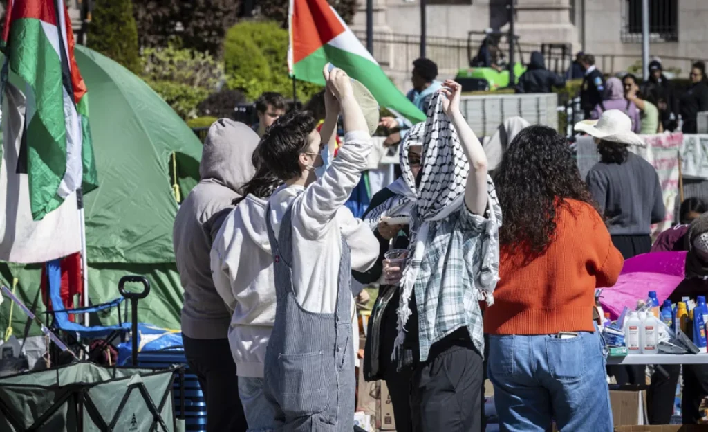 Estudiantes proPalestina