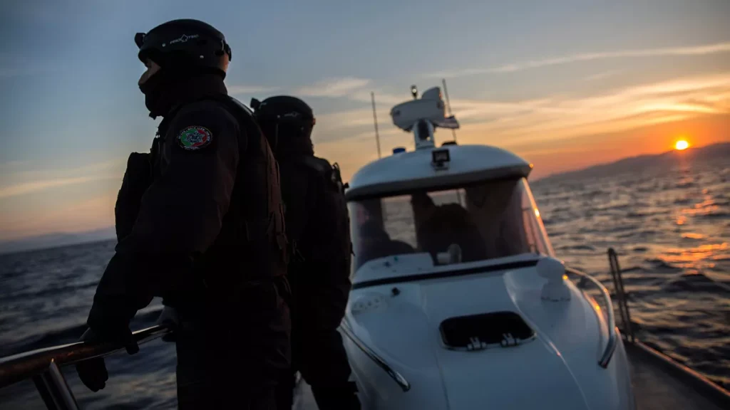 Frontex embarcacion