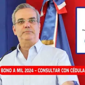 Abinader Bono Mil