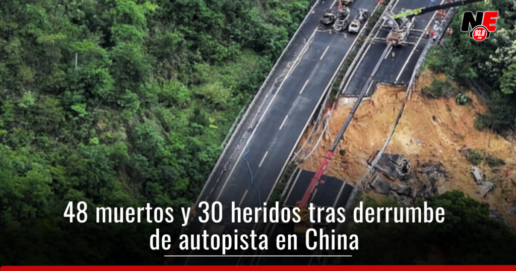Autopista China colapsa