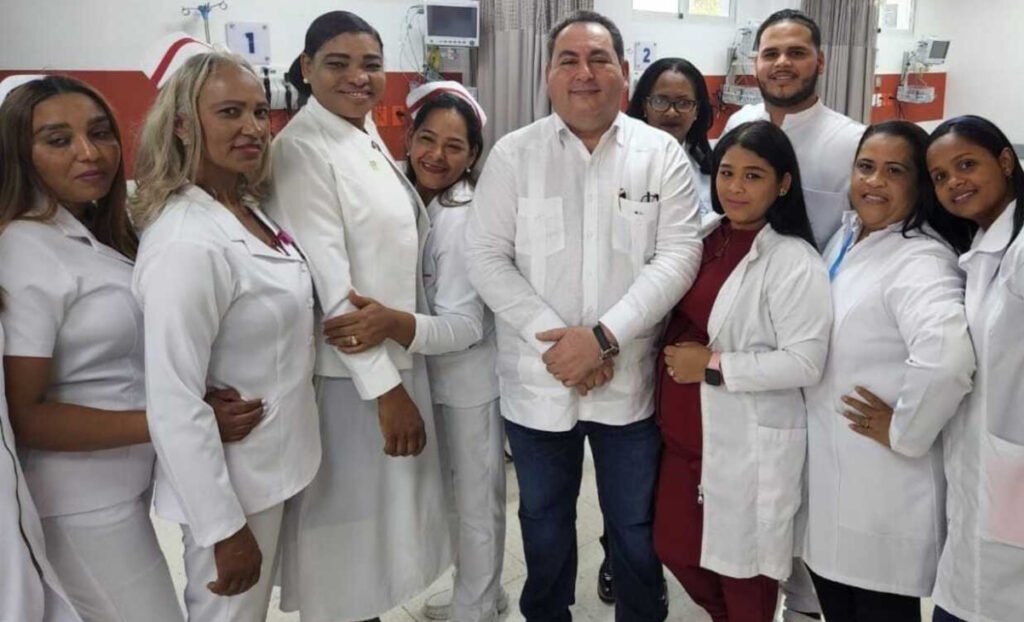 Enfermeras posan