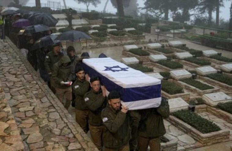 Feretro cementerio Israel