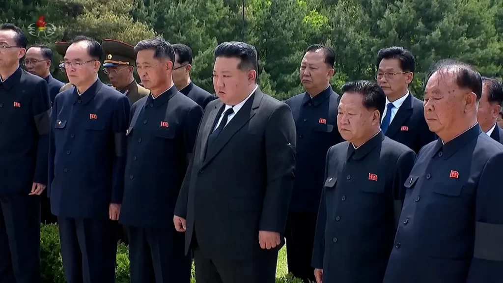 Kim en funeral