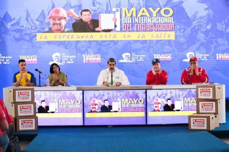 Maduro mesa 1 mayo