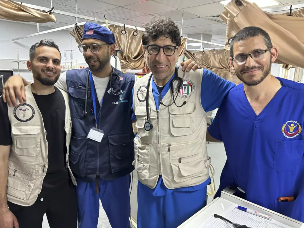 Medicos EEUU Gaza