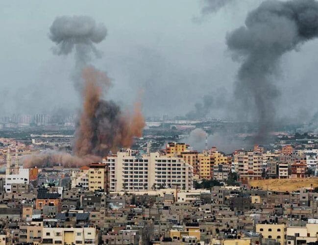 Tel Aviv bombardeo