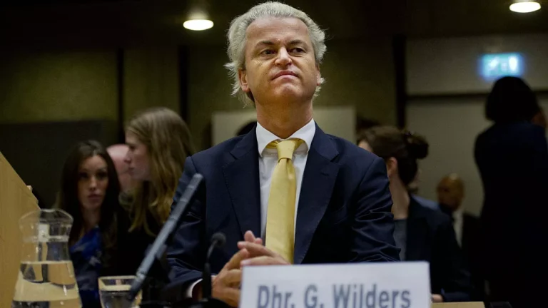 Wilders cara de asco