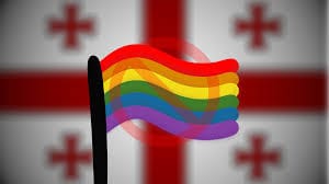Bandera gay prohibida Georgia