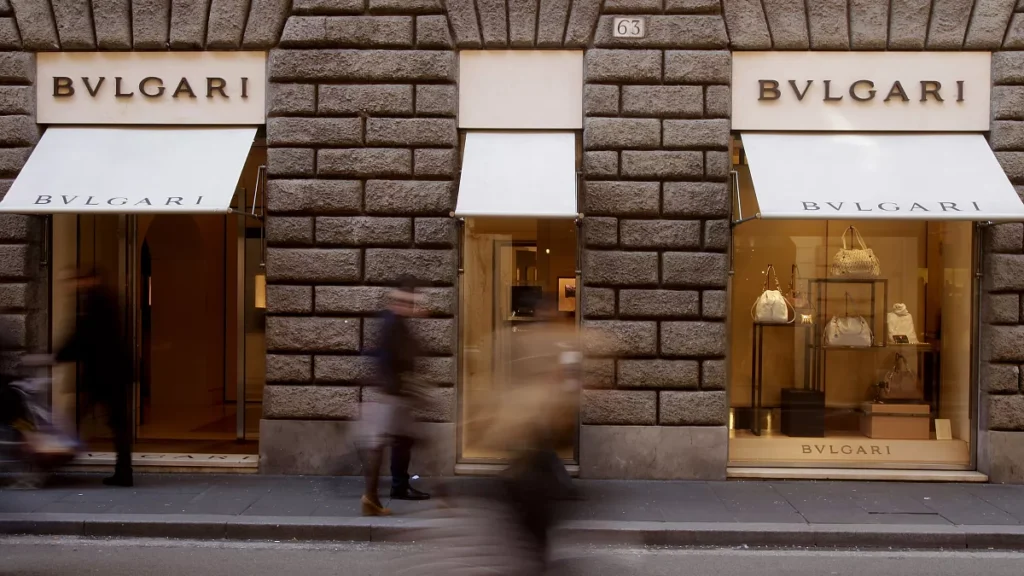 Bulgari fachada tienda
