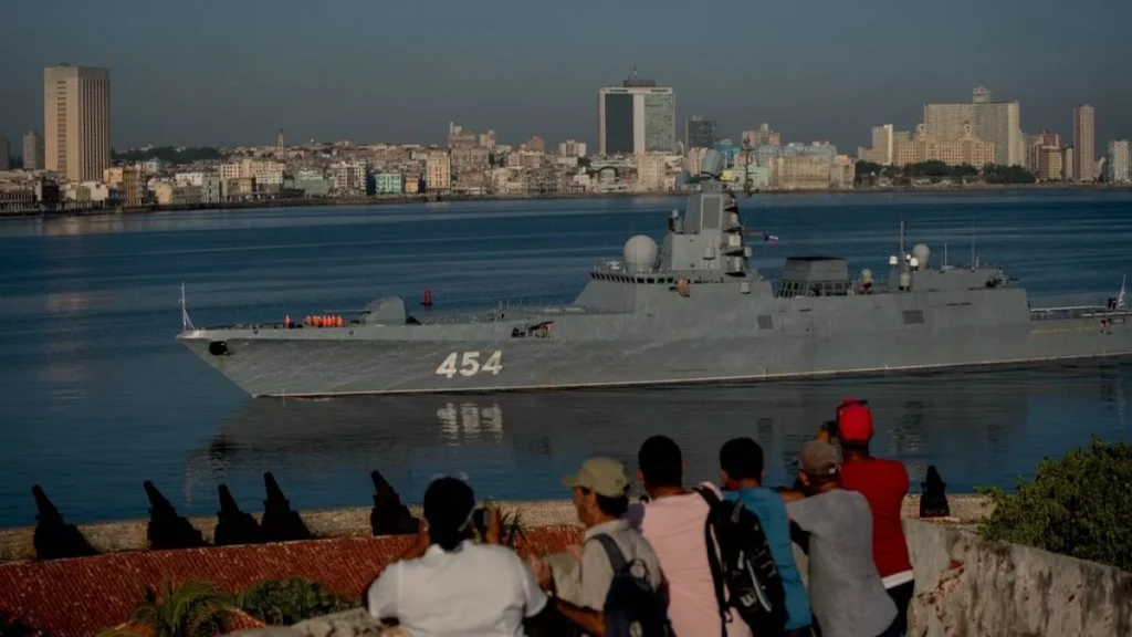 Buque ruso Cuba