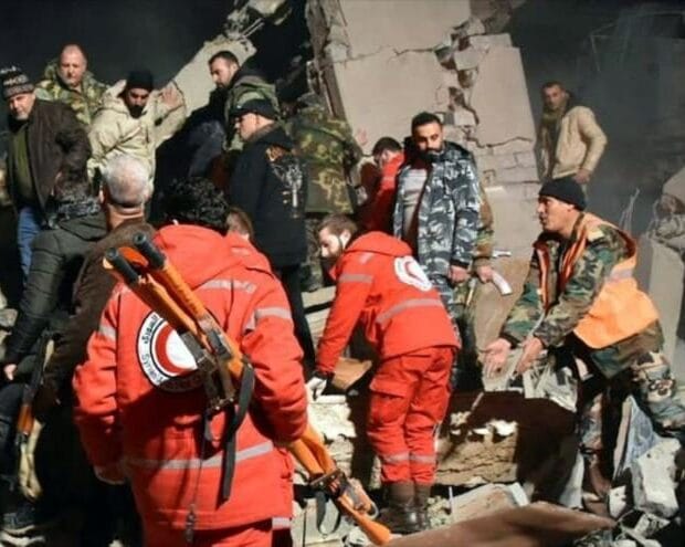 Instalaciones atacadas Siria