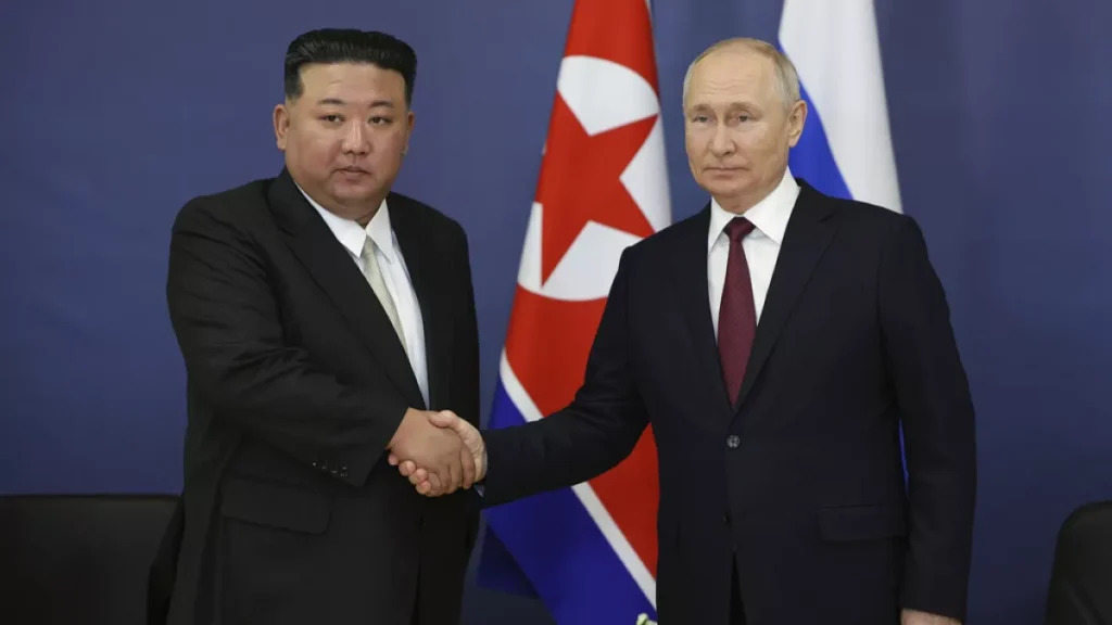 Kim Putin estrechan lazos