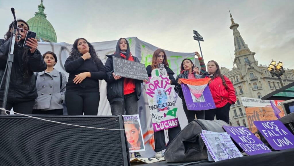 Marcha mujeres Argentina