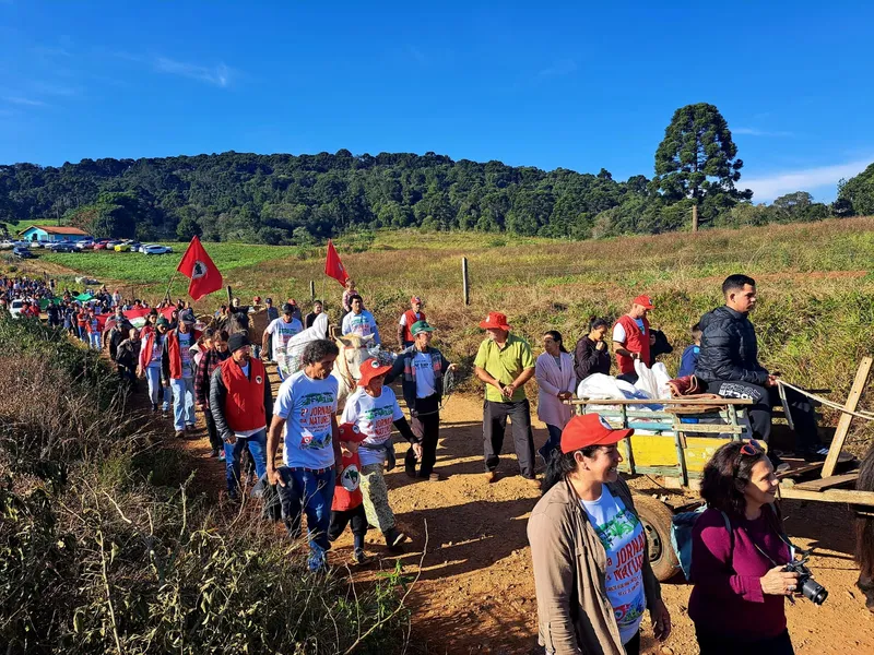 Marcha piñonera Brasil