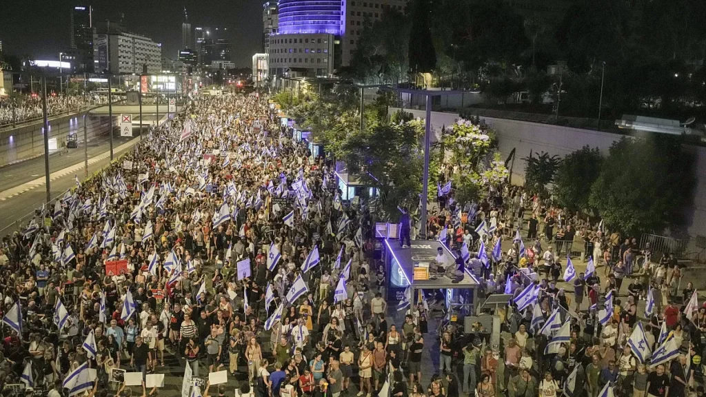 Tel Aviv mani rehenes