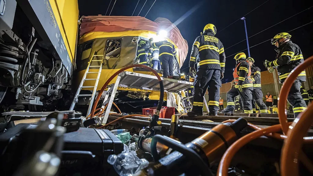 Trenes accidente Chequia