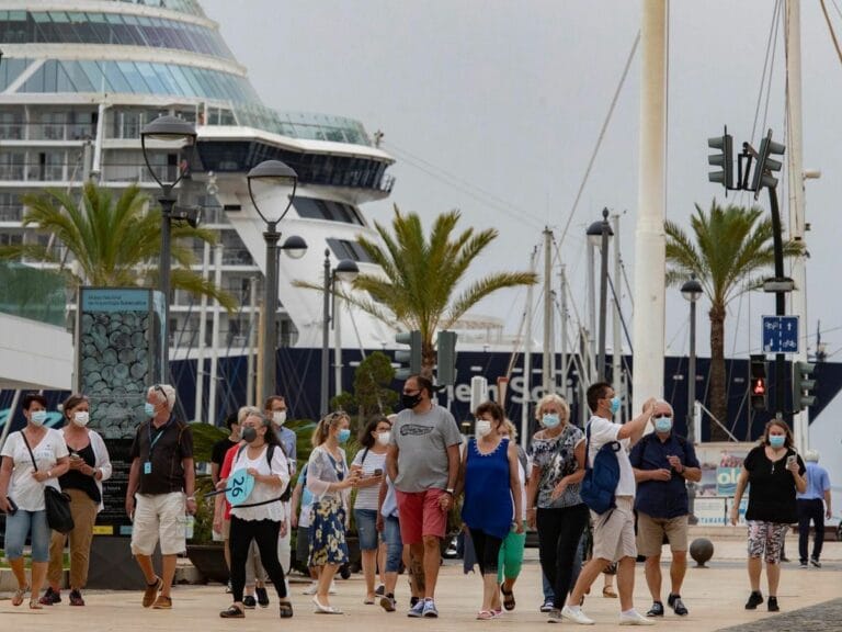 Turistas crucero