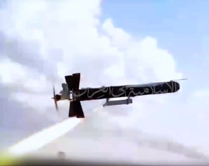 Dron armado Irak