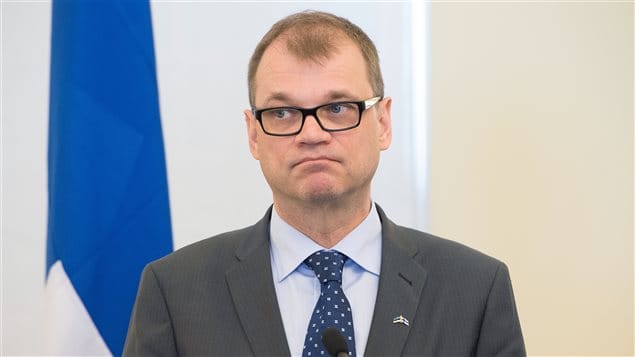 Ministro Finlandia molesto