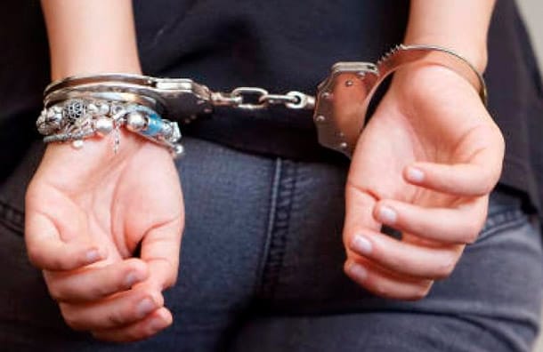 arrestada de culo