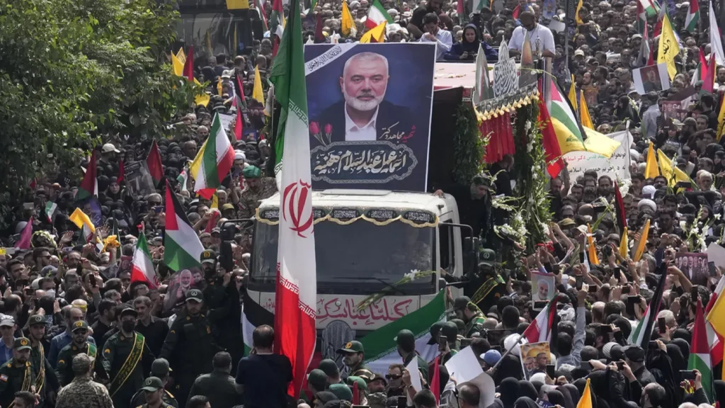 haniyeh funeral