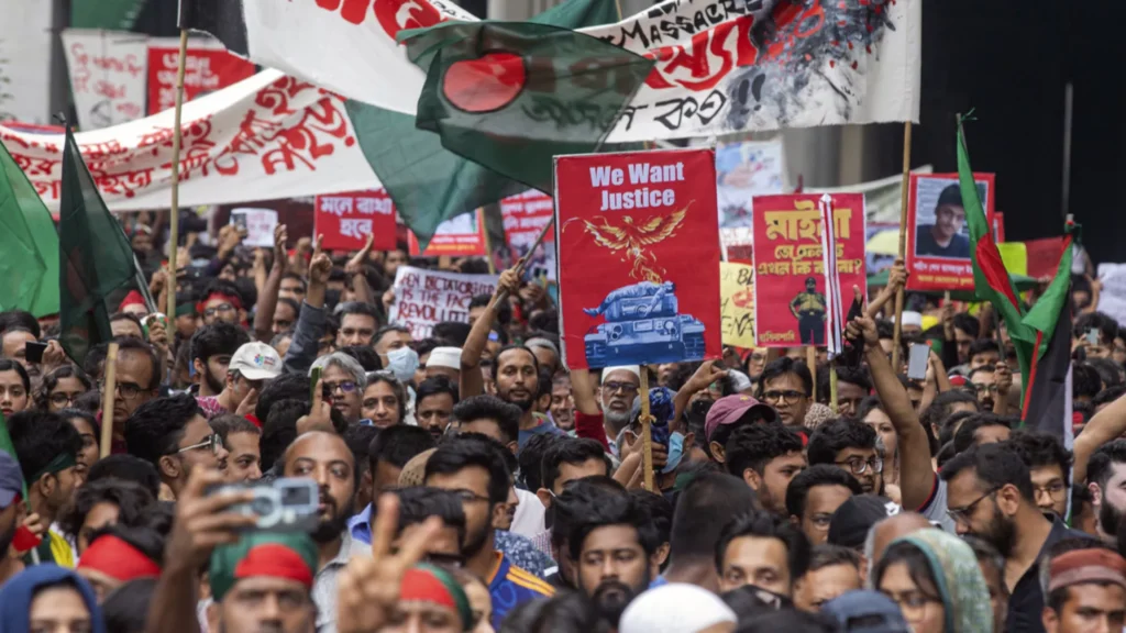 protestas en bangladesh