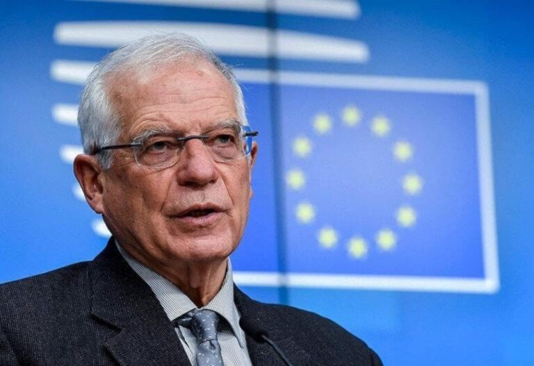 Borrell bandera UE fondo