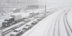 combaten nieve en nyc