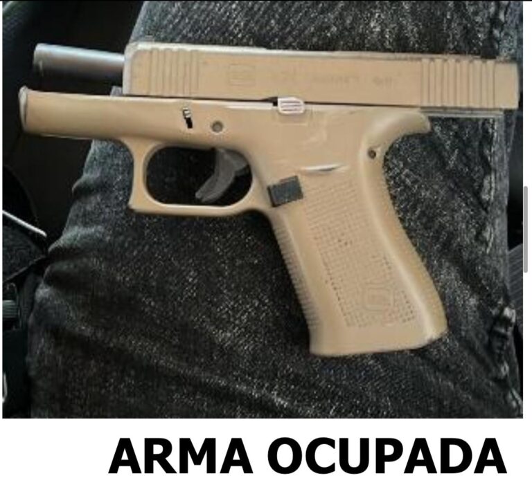 arma ocupada