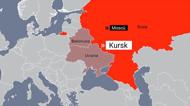 mapa kursk