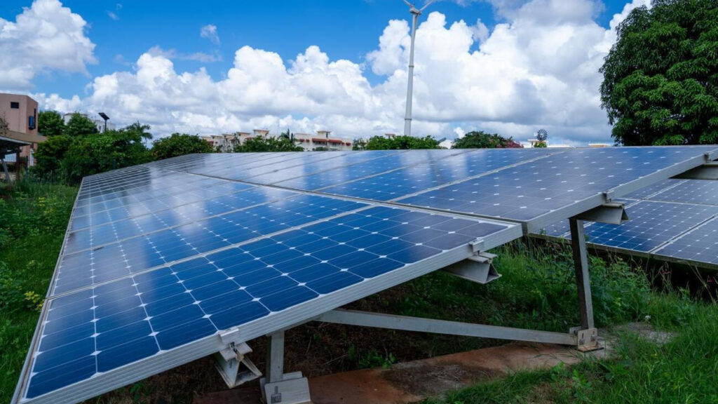 Paneles solares y energia