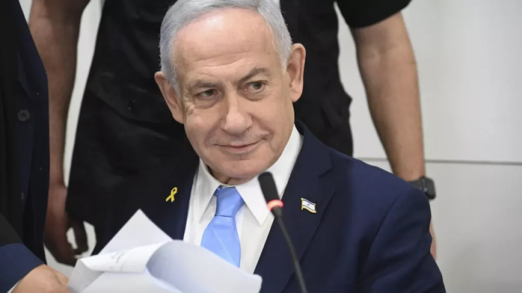 netanyahu en burla