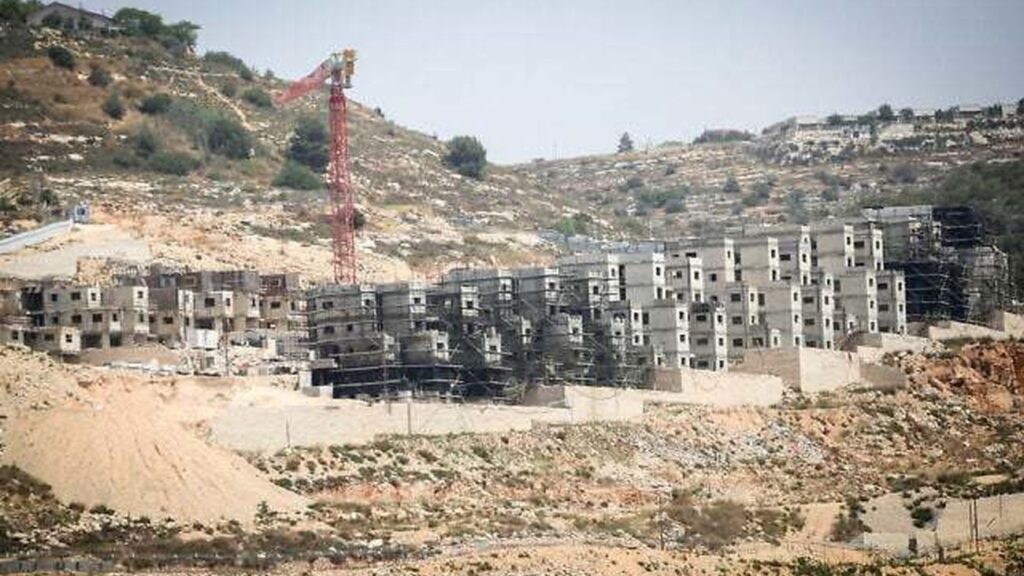 22 asentamientos en cisjordania
