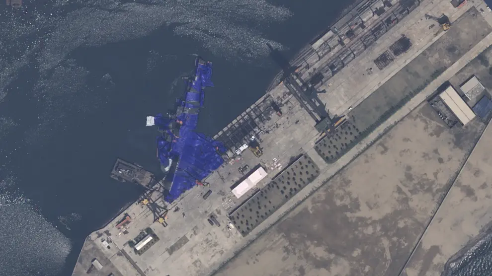 accidente destructor corea del norte