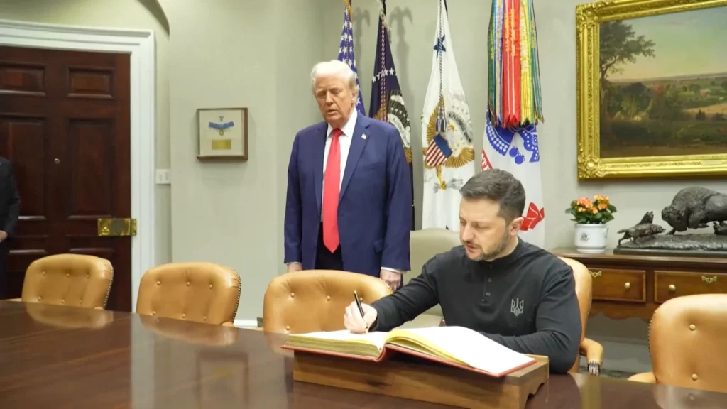 firma de acuerdo tierras raras