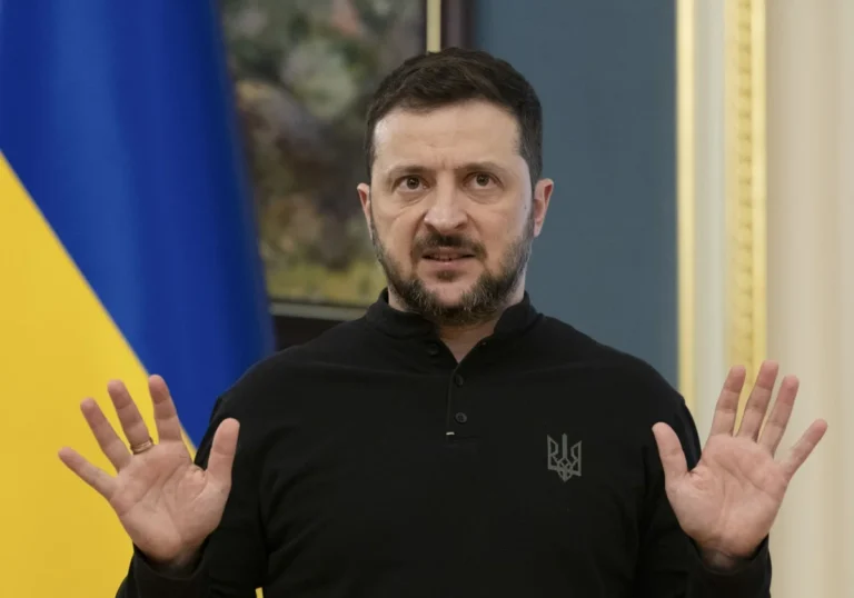 zelenski manos abiertas
