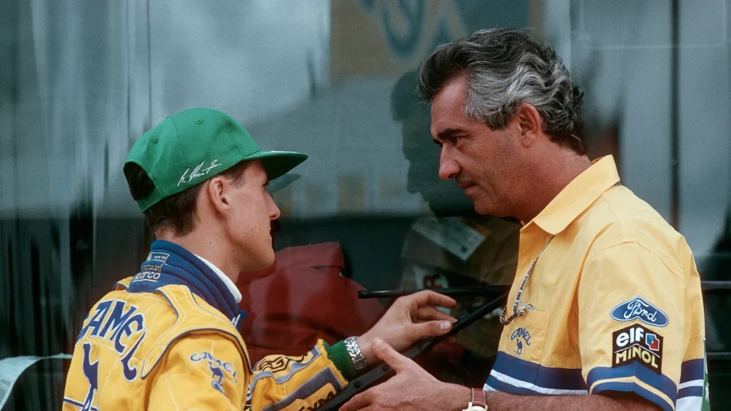 flavio briatore-michael schumacher