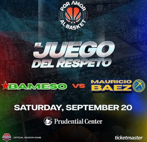 Llaman asistir juego básquet entre Bameso y Mauricio Báez RD