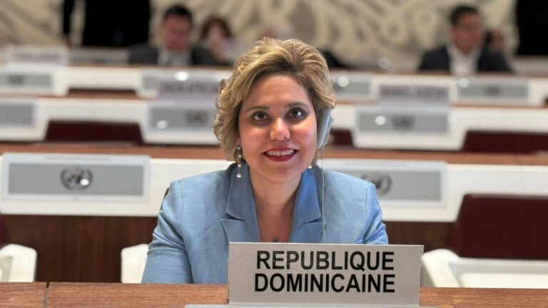 María Elena Vasquez Taveras en ginebra