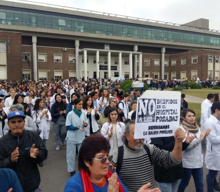 despidos-masivos-del-gobierno-argentino-en-hospital-posadas