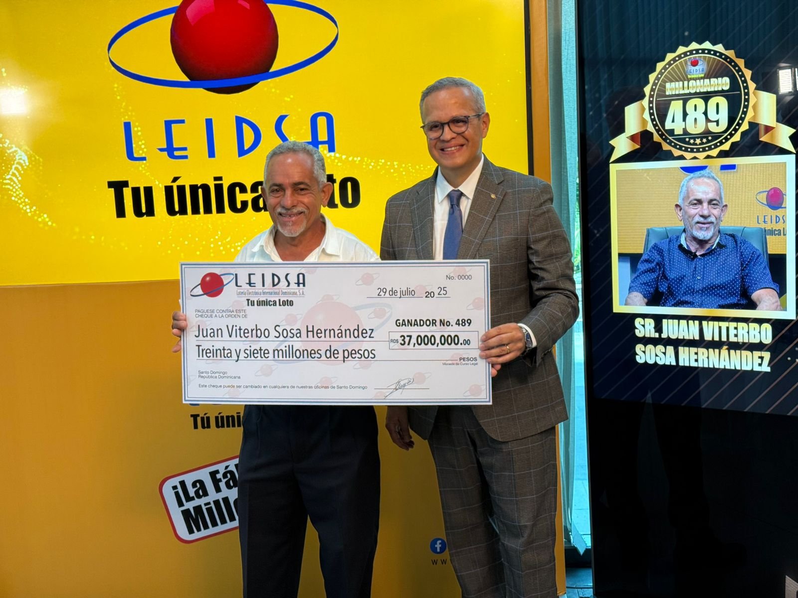 leidsa hace millonarios