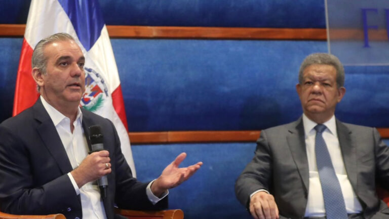 se reunieron abinader y leonel