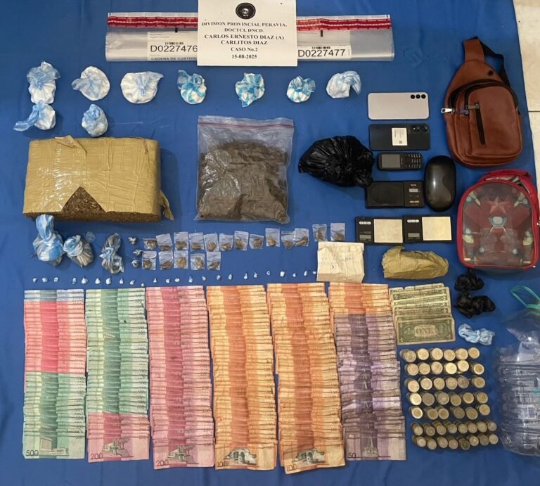 acusado de narcotrafico en bani